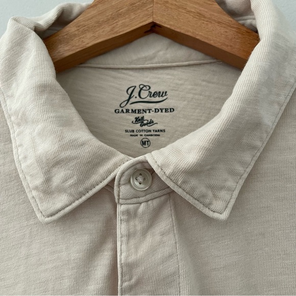 J Crew Short Sleeve Polo - Size M Tall - Picture 2 of 4